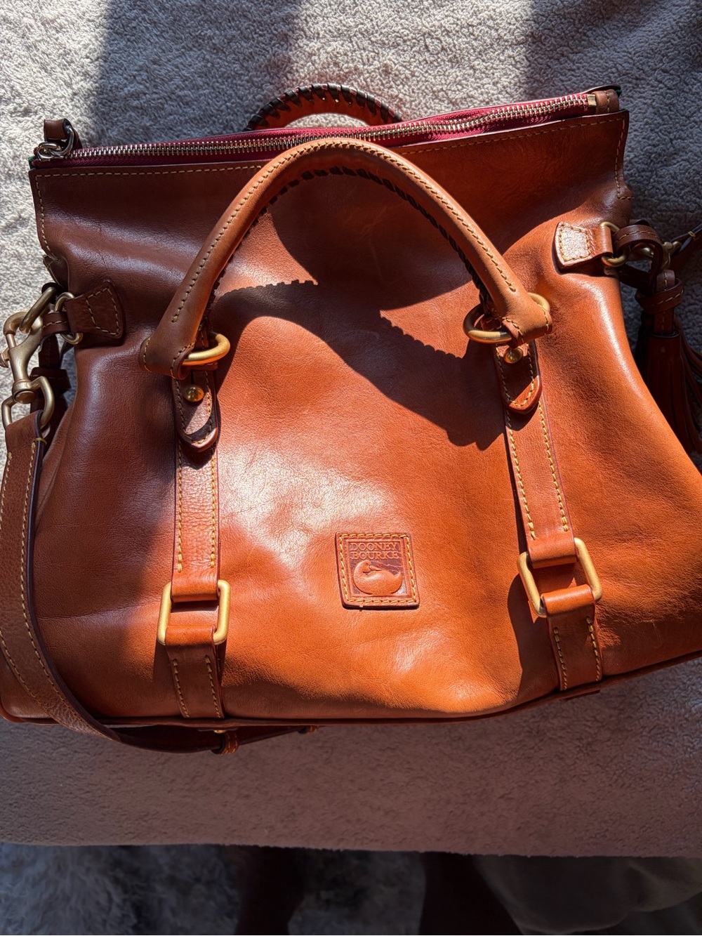 Dooney & Bourke Florentine Large Satchel - Picture 7 of 11
